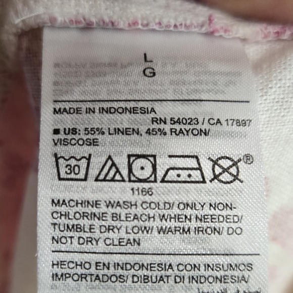 Old Navy Linen/Rayon Summer Dress w/Pockets - Worn Maybe Once - Picture 5 of 5